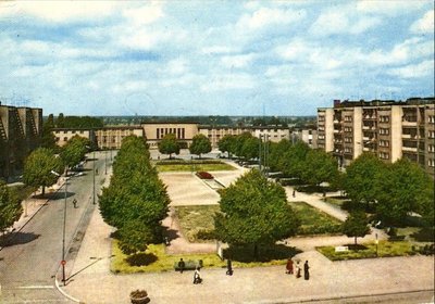 Plac Tysiąclecia w 1960 roku